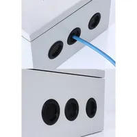 188 pièces/ensembles outil de protection étanche 7 tailles câbles en caoutchouc d'étanchéité Kit d'œillets prises électriques anneau de joint de conducteur