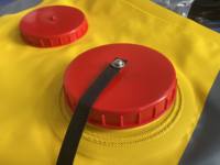 Extincteur à dos en PVC jaune 20L (16L et 20L) pour la lutte contre les incendies forestiers