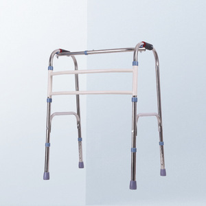 Andador Plegable de Acero Inoxidable Hong Ansheng con Barandilla de Apoyo para Personas Mayores y Discapacitadas, Uso Doméstico - Product Image 1