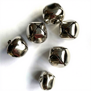 أجراس معدنية صغيرة للزينة من 8 مم إلى 38 مم، مناسبة للمهرجانات وديكورات الحفلات المنزلية وصنع أجراس الأبواب للكلاب وأجراس عيد الميلاد المطلية - Product Image 4