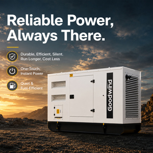Groupe électrogène diesel silencieux Goodwind 850 kVA, insonorisé et résistant aux intempéries, pour l'alimentation de secours en cas d'urgence sur les campus et les universités - Product Image 1