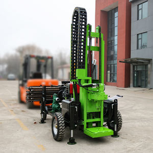 35 кВт колесная дизельная буровая установка для бурения скважин передвижная буровая машина для разведки подземных вод - Product Image 5