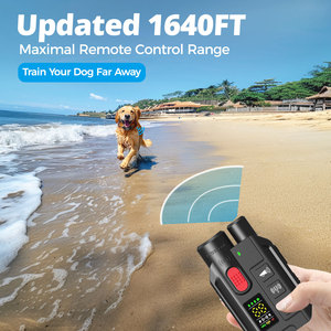 Collier d'Éducation Canin Ultrasonique 2 en 1 Vente en Gros Fabricant 2025 Répulsif Complet pour Chiens Collier Électronique Ultrasonique pour Chien - Product Image 4