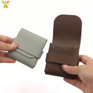 Estuche de Viaje Pequeño y Discreto para Guardar Condones, Bolsa de Cuero PU para Transportar Condones de Forma Privada - Product Image 3