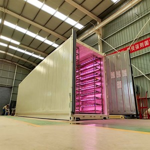Skyplant Ferme commerciale clé en main en conteneur aéroponique avec couverture en polypropylène, unité de culture intelligente et automatisée de légumes et de fourrage - Product Image 6