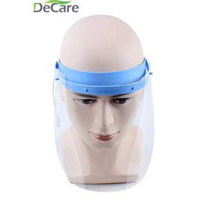 DeCare Face Shield Full Face Transparent PET Anti-Fog Replaceable <b>Frame</b> Dental Protection - Product Image 3
