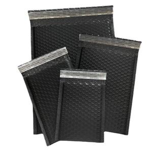 Bolsa de burbuja impermeable y a prueba de golpes, película coextruida negra, bolsa de embalaje de ropa express, bolsa de sobre de burbuja - Product Image 4
