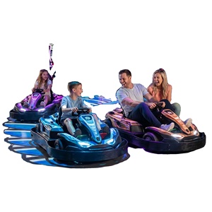 Nouveau parc d'aventure intérieur pour enfants, aire de jeux, manèges, voitures tamponneuses, expérience de karting interactif avec projection - Product Image 2