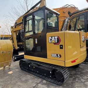 cat305.5E  Excavatrice Cat 305.5 d'occasion à faible nombre d'heures de fonctionnement, peinture d'origine, dossiers de maintenance complets, prête à travailler - Product Image 1