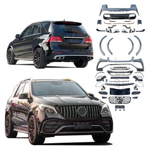 Kit <span class=keywords><strong>de</strong></span> cuerpo <span class=keywords><strong>de</strong></span> plástico ABS PP para Benz <span class=keywords><strong>GLE</strong></span> W66 2015 2016 2017 2018 actualización a 2019 2020 2021 2022 2023 2024 2025 GLE63 - Product Image 1