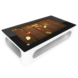 new design smart bedside table multi-touch game table with touch screen 4k hd touch screen table for kids