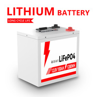 25.6V 200Ah LiFePO4 액체 냉각 4셀 골프 카트 배터리 6000회 작동 팩
