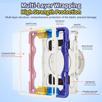 Housses et étuis pour tablette pour Lenovo Tab M10 HD (2e génération) X306 support en option couleurs arc-en-ciel sûr pratique étui pour tablette pour enfants