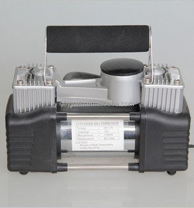 Compresseur d'air 12V double cylindre robuste pour pneus de voiture 4x4 WIN-733 - Product Image 3