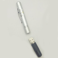 Puntero láser USB inalámbrico con Control remoto, bolígrafo presentador infrarrojo para proyector Powerpoint PPT Slide