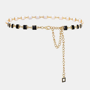 JULUN Ceinture fine à pampilles sexy pour femme, chaîne de taille polyvalente, idéale pour assortir à une robe, avec décoration de cintrage à la taille - Product Image 5