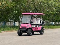 Voiturette de golf électrique 4 places certifiée CE 48V 5kW 30km/h Système de levage robuste Design élégant Durabilité supérieure