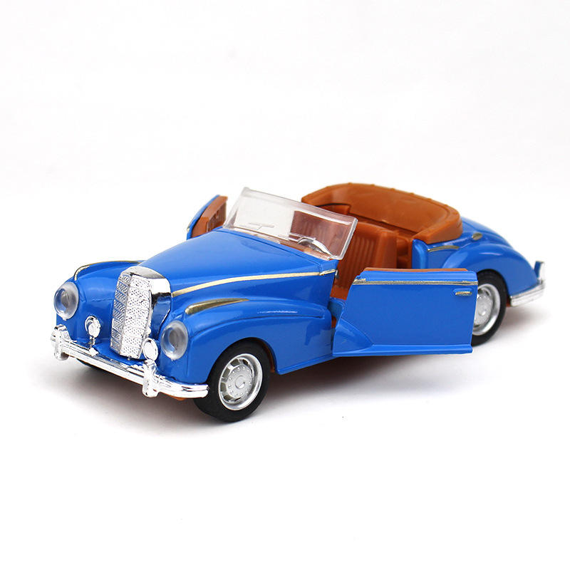 Convertible tigre ben voiture classique bleu