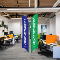Drapeaux en polyester imprimés sur mesure en gros, bannières publicitaires routières imperméables et durables, pour la remise des diplômes, la rentrée scolaire, le Nouvel An