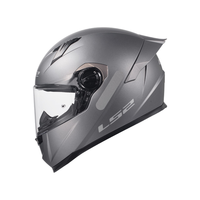 Casque de Moto Intégral LS2 FF300 Design Racing Anti-Buée pour Hommes et Femmes Toutes Saisons ABS Grand Spoiler Mousse Neuf