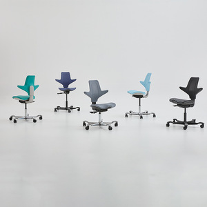 Escritorio de Computadora Ergonómico de Metal, Silla de Salón Giratoria con Elevación de Barra, Muebles <span class=keywords><strong>para</strong></span> el Hogar, Diseño Moderno y Simple - Product Image 1