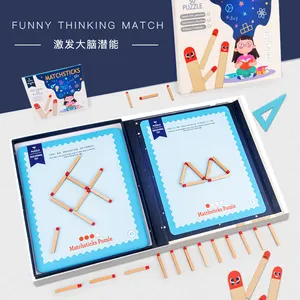 Bookclip pensiero partita di gioco da tavolo per bambini gioco di pensiero logico magnetico bambini interactive prima educazione giocattoli per i bambini