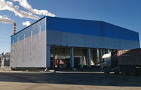 Bâtiment en Acier Préfabriqué Moderne pour Ferme Avicole, Centre Commercial, Entrepôt, Atelier avec Isolation Thermique