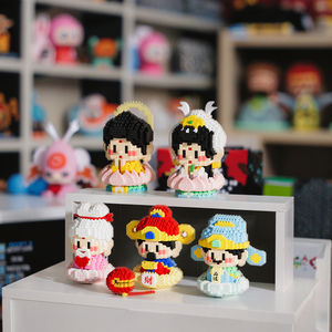 Assemblage créatif Jouet de dessin animé Petite fée Prier Figure Petite pièce éducative Cadeau pour enfants Compatible avec les blocs <span class=keywords><strong>Lego</strong></span> - Product Image 4