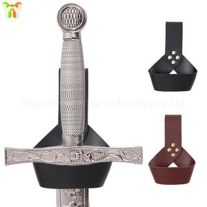 เข็มขัดใส่ดาบยุคกลาง ที่ใส่ดาบอัศวินยุคเรอเนซองส์ ที่ใส่ดาบหนัง PU ปลอกดาบ - Product Image 3