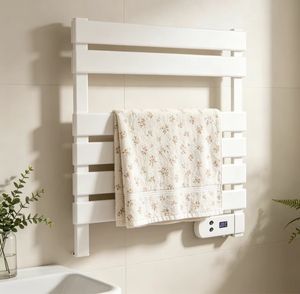 <span class=keywords><strong>Radiateur</strong></span> à serviettes électrique mural blanc 300W, très vendu - Product Image 2