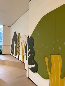 <span class=keywords><strong>Happy</strong></span> Land Theme Wallpaper <span class=keywords><strong>Room</strong></span> Design para niños Preescolar Revestimiento de paredes Paneles de pared Baby <span class=keywords><strong>Room</strong></span> Interior - Product Image 6