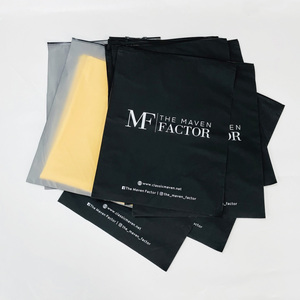 Suministros de Embalaje para Pequeñas Empresas, Bolsa Negra con Cierre, Logotipo Personalizado Impreso, Bolsa con Cierre para Empacar Ropa, Bolsas para Prendas - Product Image 5
