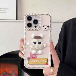 Nuova tendenza carino diamante 3D cartone animato Anime TPU custodia per <span class=keywords><strong>Apple</strong></span> per iPhone 7 8 Plus XR <span class=keywords><strong>11</strong></span> 16 17 Pro <span class=keywords><strong>Cover</strong></span> Max per ragazze - Product Image 5
