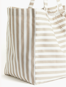 Eco Chic algodón orgánico lona <span class=keywords><strong>Shopper</strong></span> Tote estilo de moda con asa de cuerda logotipo personalizado - Product Image 6
