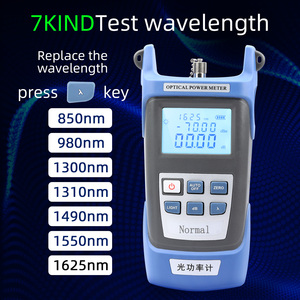 Penguji Kabel Serat Optik FTTH dengan Konektor SC/FC Meteran Daya Serat Optik -70 DBm~+6 DBm - Product Image 4