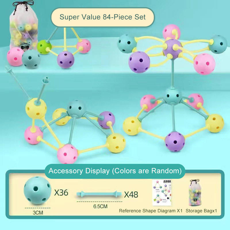 ชุด84ชิ้น-36เม็ด + 48แท่ง + ถุงเก็บของ