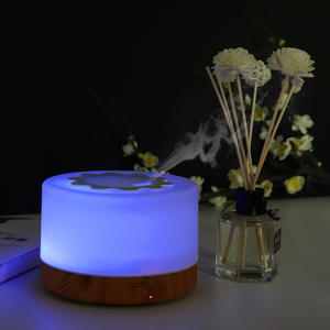 Difusor de Aroma con Aspecto de Madera YX317, Humidificador de 500 ml con Alimentación USB, Luz y Temporizador para Uso Doméstico - Product Image 3