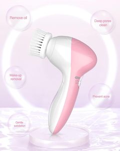 Cepillo de Limpieza Facial Eléctrico, Masajeador Facial, Cuidado de la Piel, Limpiador de Silicona con Vibración, Limpieza Profunda de Poros, Herramienta de Belleza para la Piel - Product Image 3