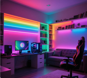 LED Strip 5050 Non-Waterproof 5M 60 LEDs 12V Remote Controller for Bedroom <b>TV</b> <b>Backlight</b> DIY Decoration - Product Image 4