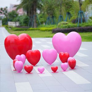 Grande sculpture en GRP en forme <span class=keywords><strong>de</strong></span> cœur pour extérieur, aménagement paysager <span class=keywords><strong>de</strong></span> jardin, centre commercial et complexe résidentiel, photo virale - Product Image 5