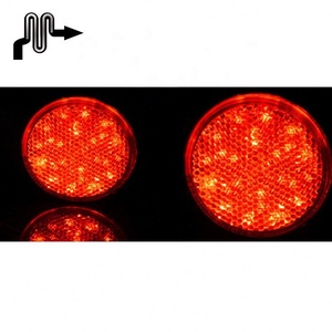 12V Moto <span class=keywords><strong>Plaque</strong></span> Arrière Lampe Position Arrière Led Torche Réflecteur Led Module Réflecteur Led Lumière Réflecteur 24LEDs - Product Image 6