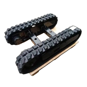 Pièces de rechange de train de roulement à chenilles de télé<span class=keywords><strong>commande</strong></span> électrique Rc, Mini piste en caoutchouc légère - Product Image 5