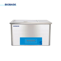 Nettoyeur à ultrasons BIOBASE UC-24D, fréquence unique 40 kHz, plage de temps/température de chauffage 1~99 min/RT~80°C ℃   pour laboratoire