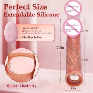 Set di Pene Artificiale Elettrico Vibrante, Giocattoli Sessuali per Adulti con Controllo Remoto tramite App e Doppio Controllo - Product Image 2