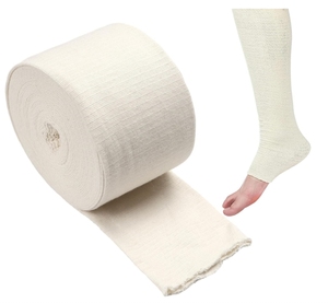 Bandage tubulaire élastique de manchon de tube de Compression de bas de bras tubulaire de soutien pour l'absorbant de sueur de plâtre coulé - Product Image 1