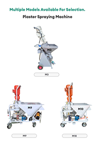 Macchina per Intonacatura in Gesso a Prezzo di Fabbrica Cinese, Macchina per Modellazione in Gesso - Product Image 2