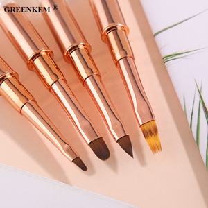 1 pièce 14 Style métal strass cristal UV Gel vernis doublure tête plate à <span class=keywords><strong>carreaux</strong></span> français rayure Art des ongles stylo <span class=keywords><strong>dessin</strong></span> - Product Image 3