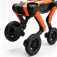 Robot quadrupède sur roues pour inspection W1