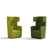 Canapé modulaire commercial public avec choix de dossier haut, moyen ou bas, en tissu PU pour bureau, hall d'entrée et projets d'aménagement