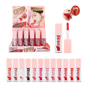 Baiser Beauté 5ml Piment <span class=keywords><strong>Lifter</strong></span> Brillant À Lèvres Base En Vrac En Gros Marque Privée Cosmétique Maquillage Épicé Poivre Chili Brillant À Lèvres - Product Image 1